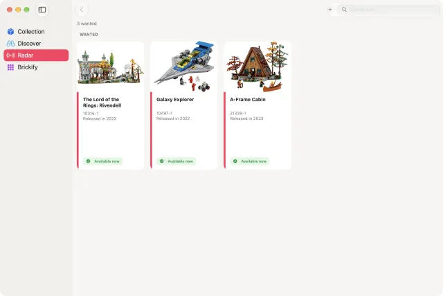 Baseplate on Mac: radar